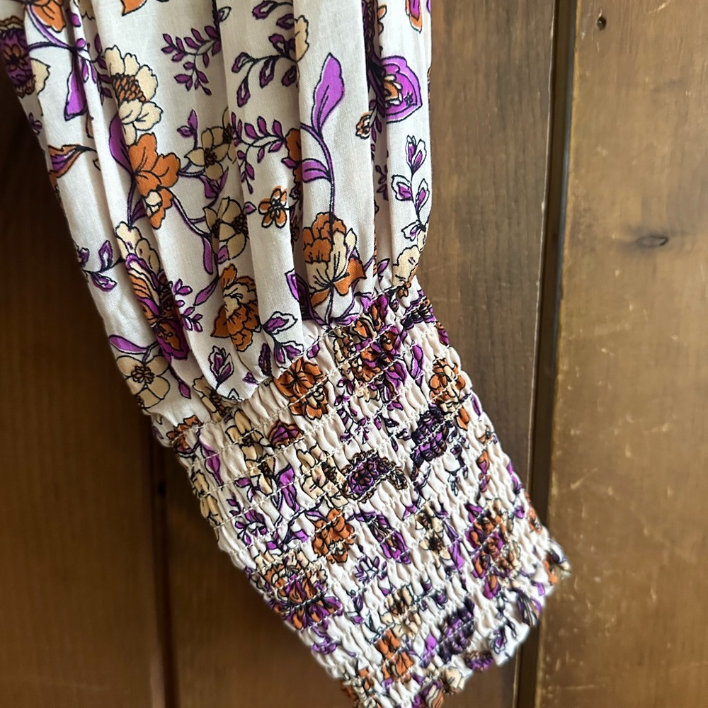 NWOT BB Dakota by Steve Madden Smocked Factor Top Sz S - Picture 9 of 11